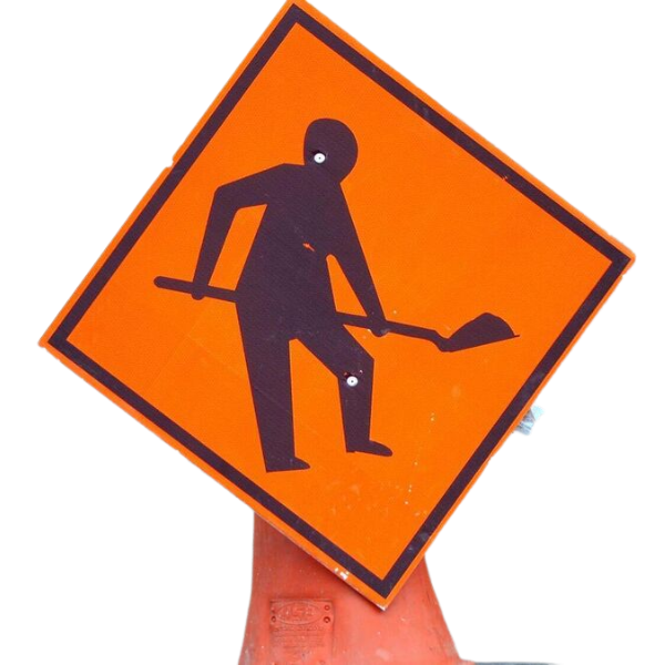Cone Mountable Signs
