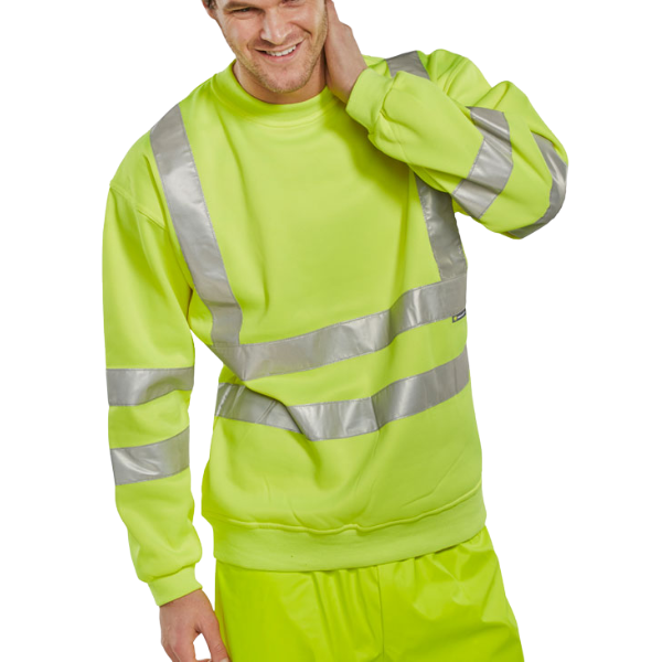 Hi-Vis Sweatshirt Round Neck