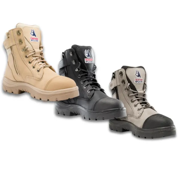 Steel Blue Southern Cross Zip Safety Boots