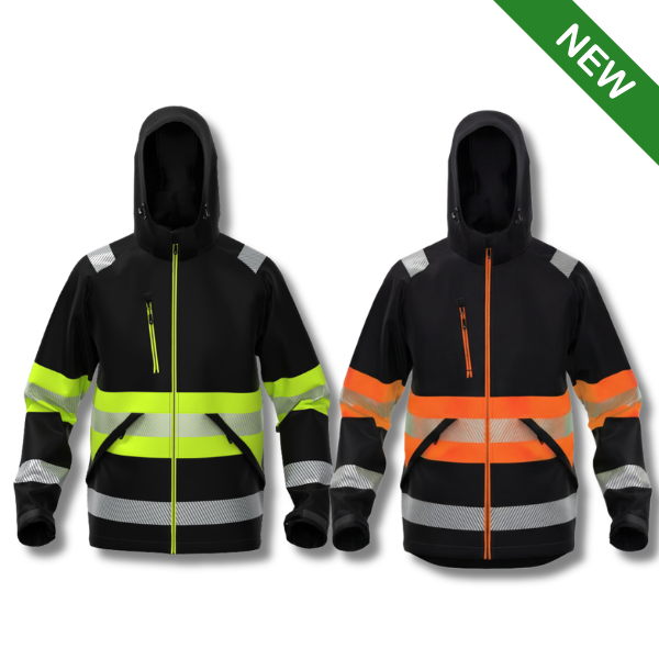 BoSafety Valencia Softshell Hi-Vis Jacket