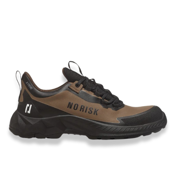 No Risk X-Treme Brown Safety Trainers